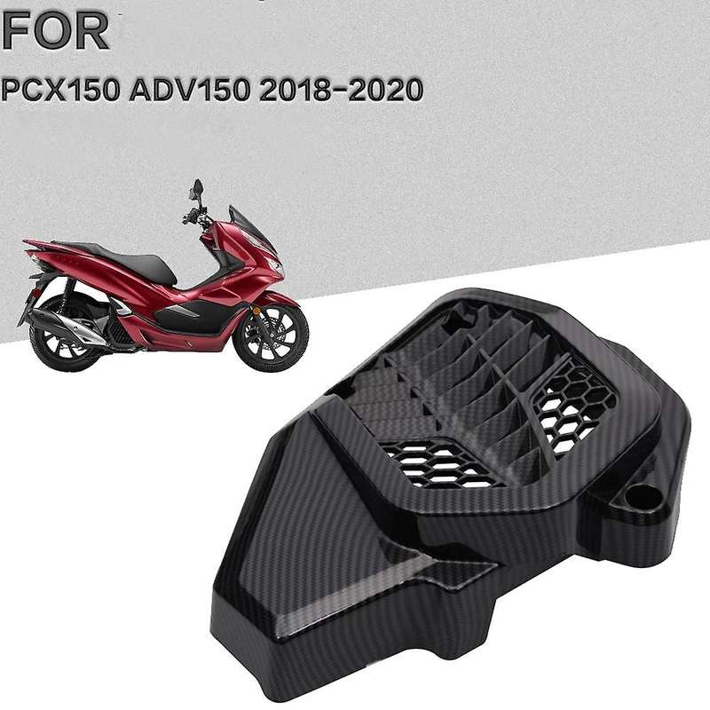 Carbon Fiber Motorcycle Radiator Cover Side Grille Guard Protector Cover for PCX150 ADV150 2018 2019