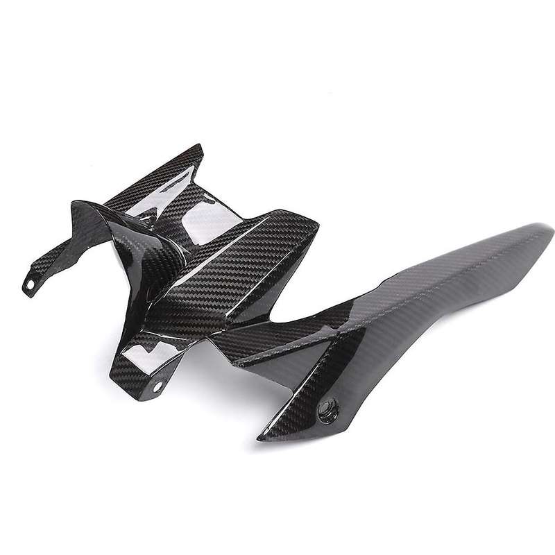 Carbon Fiber Motorcycle Rear Tire Hugger Chain Guard Mud Fairing Fit for MT07 2013 2014 2015 2016