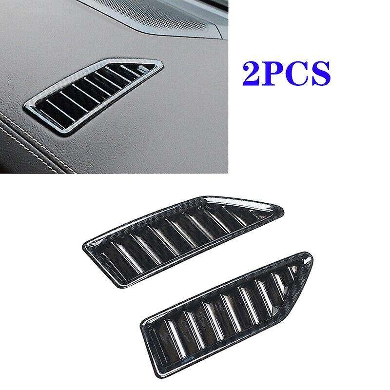 Carbon Fiber Outlet Vent On The Dashboard Frame Cover Trim for / Everest 2015-2021 Accessories