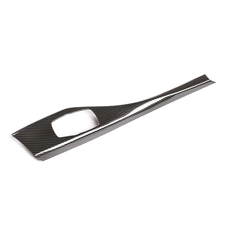 Carbon Fiber Multimedia Button Panel Cover Sticker for 1 Series F20 116I 118I 12-18 2 Series F22 F23