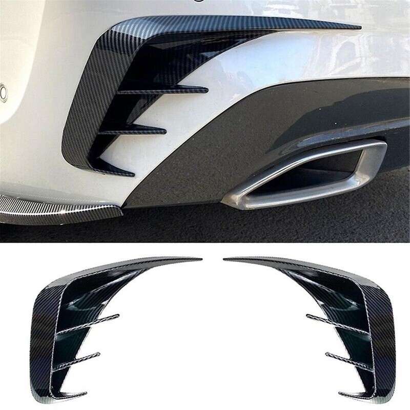 Carbon Fiber Pattern Car Rear Bumper Splitter Canard Spoiler for 3 Series G20 G28 318i 320i 330i 201
