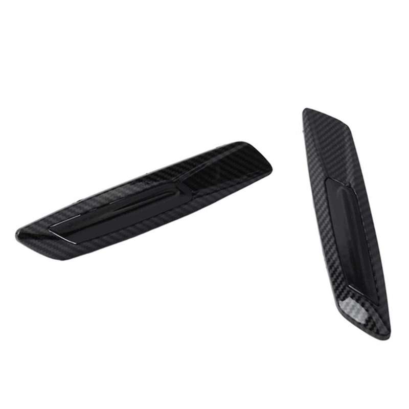 Carbon Fiber Pattern Car Dynamic LED Side Marker Light Turn Signal Light for 5 Series F10 Sedan Pre-