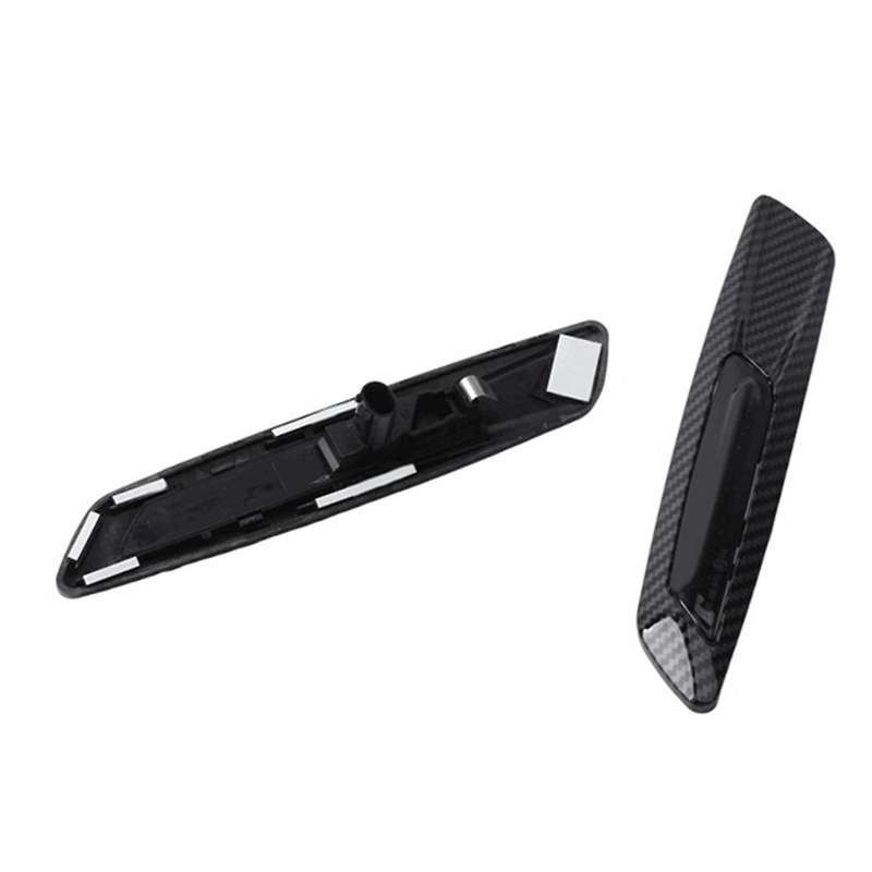 Carbon Fiber Pattern Car Dynamic LED Side Marker Light Turn Signal Light for 5 Series F10 Sedan Pre-