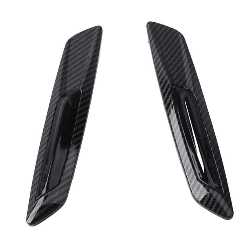 Carbon Fiber Pattern Car Dynamic LED Side Marker Light Turn Signal Light for 5 Series F10 Sedan Pre-