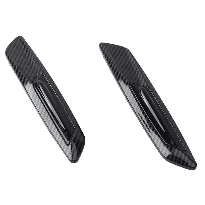 Carbon Fiber Pattern Car Dynamic LED Side Marker Light Turn Signal Light for 5 Series F10 Sedan Pre-
