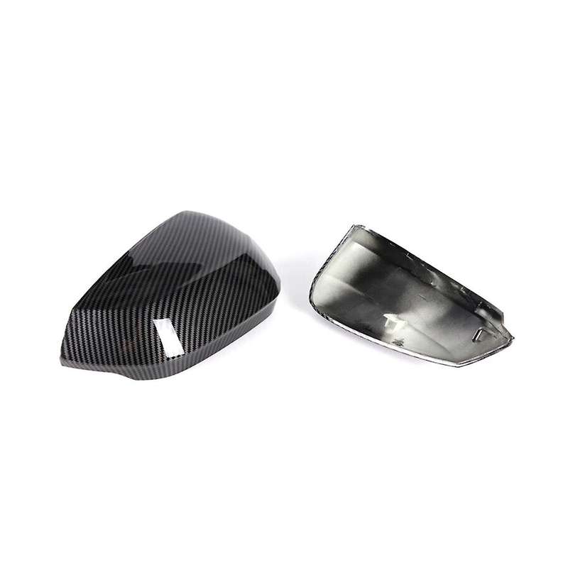 Carbon Fiber Pattern Car Side Door Rearview Mirror Cover Trim for Q2 Sq2 Q3 Q3 2017-2023