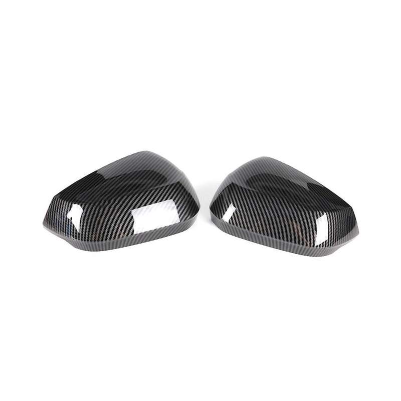 Carbon Fiber Pattern Car Side Door Rearview Mirror Cover Trim for Q2 Sq2 Q3 Q3 2017-2023