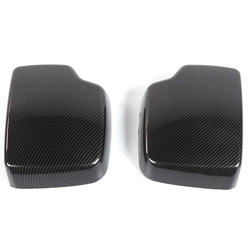 Carbon Fiber Pattern ABS Exterior Rearview Mirror Cover Fit for Su-Zu- Jimny 2019-2020