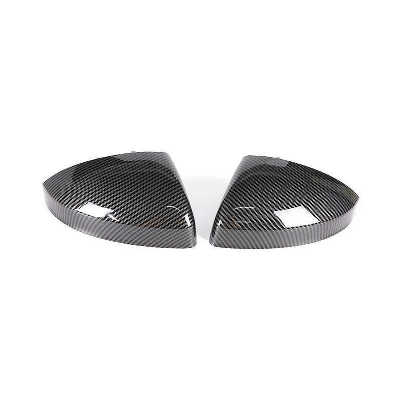 Carbon Fiber Pattern Car Side Door Rearview Mirror Cover Trim for Tt Tts Ttrs Mk3 R8 4s 2014-2023