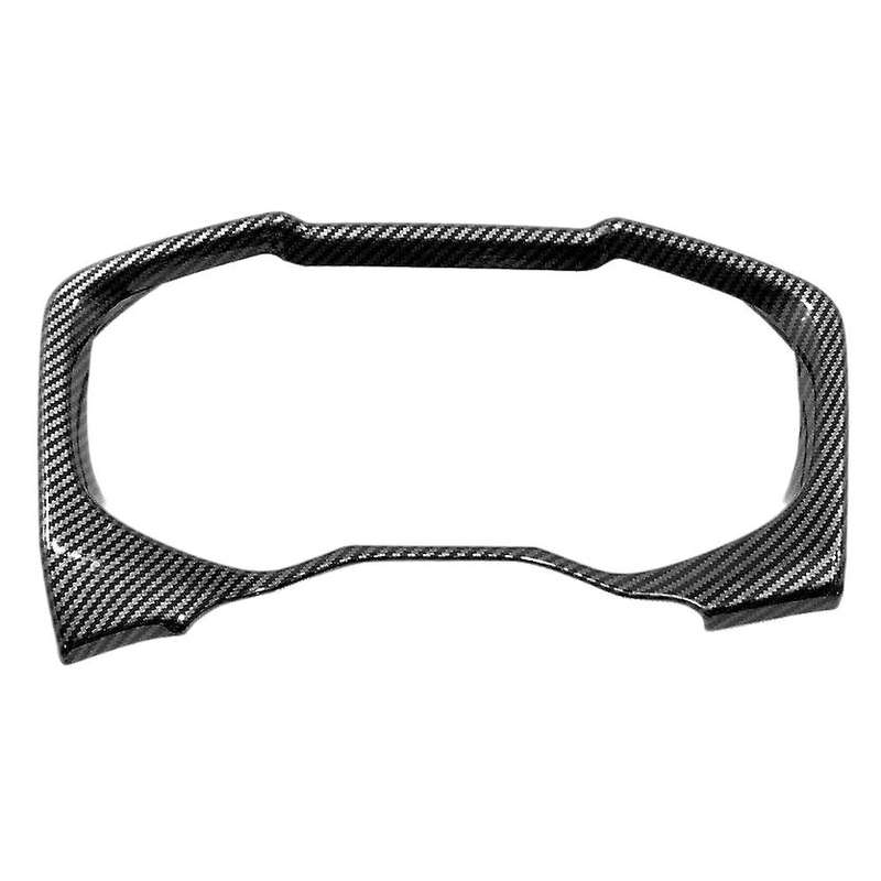 Carbon Fiber Pattern Dashboard Decorative Dash Panel Frame Trim Cover for 2019 2020( Left Rudder)