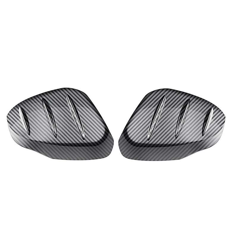 Carbon Fiber Pattern Rear View Mirror Cover for -V Vezel 2021 2022 Side Wing Mirror Caps