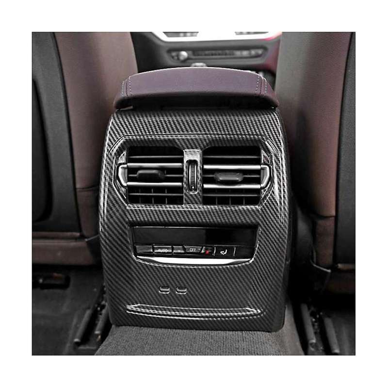 Carbon Fiber Rear Air Condition Vent Outlet Anti Cover for  3 Series 320li G20 G28 2020-2022