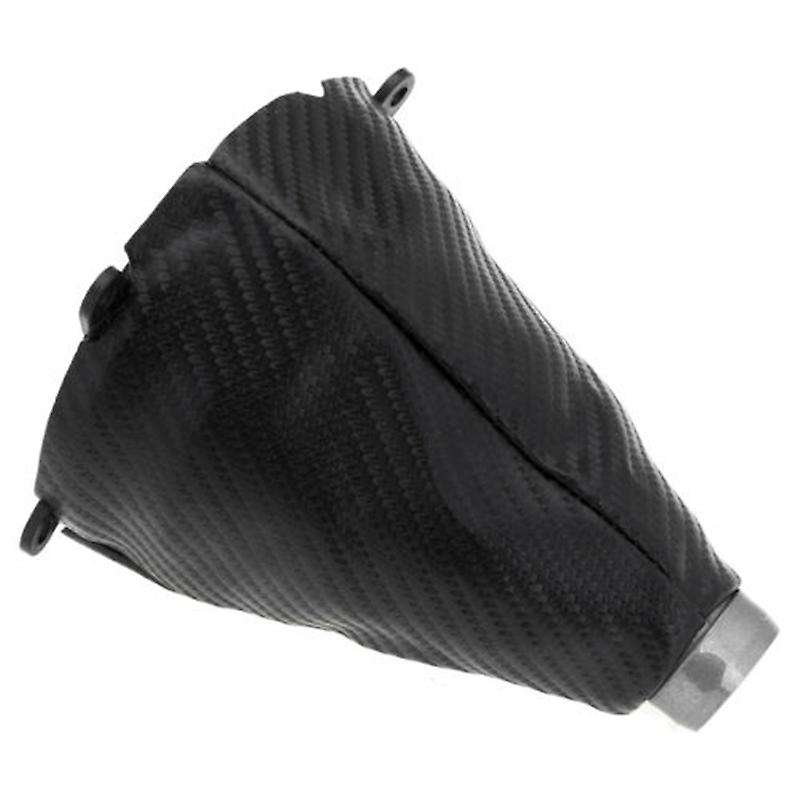 Carbon Fiber PU Leather Gear Shift Knob Gaitor Boot for Si 2006-2012