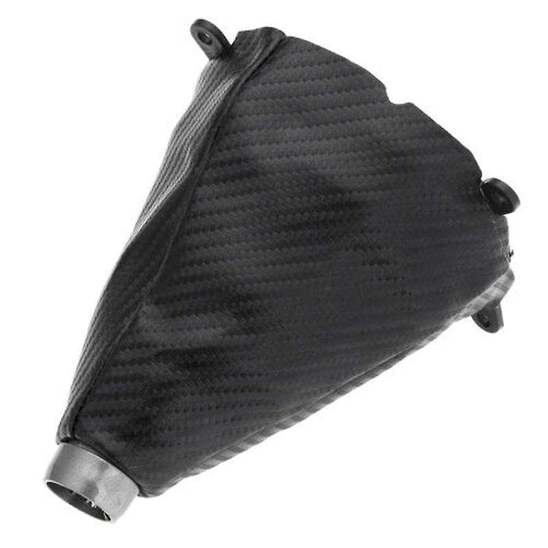 Carbon Fiber PU Leather Gear Shift Knob Gaitor Boot for Si 2006-2012