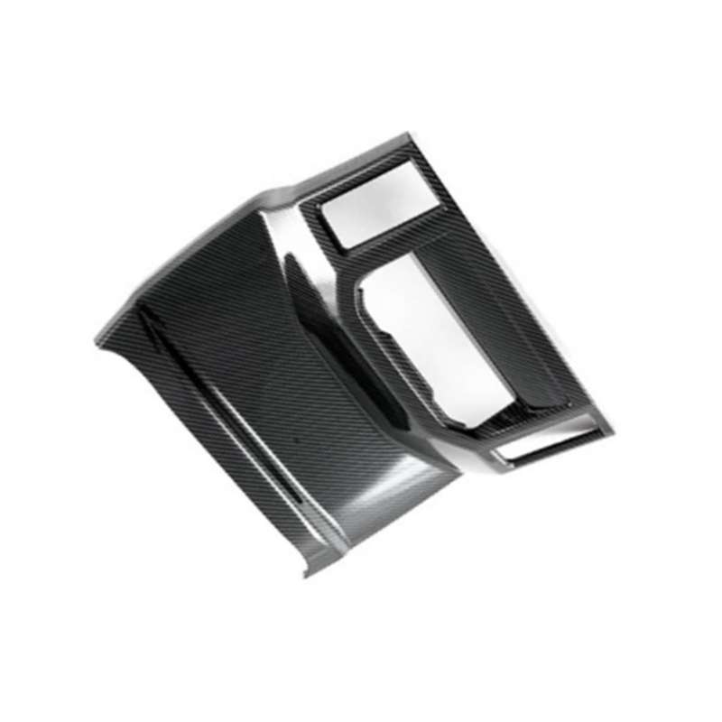 Carbon Fiber Rear Air Conditioning Outlet Decorative Frame Sticker for 2022-2023 Car Interior Acces