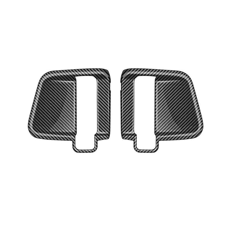 Carbon Fiber Pattern Texture Middle Door Inner Handle Bowl Cover Trim for C28 2022-2023 Car Accessor
