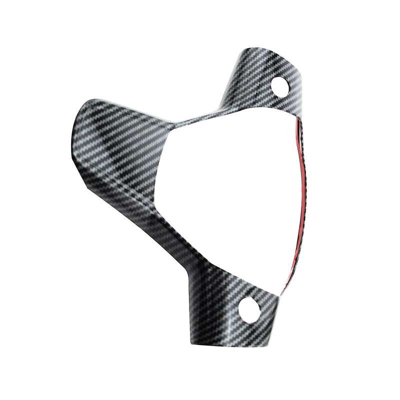 Carbon Fiber Pattern Steering Wheel Trim Sticker Steering Wheel Frame for Model Y