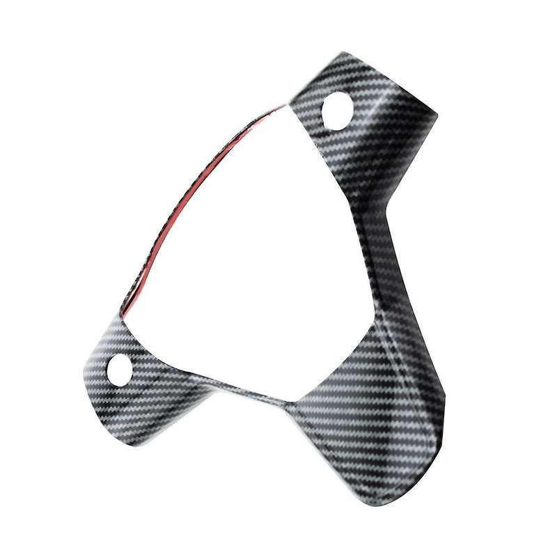 Carbon Fiber Pattern Steering Wheel Trim Sticker Steering Wheel Frame for Model Y