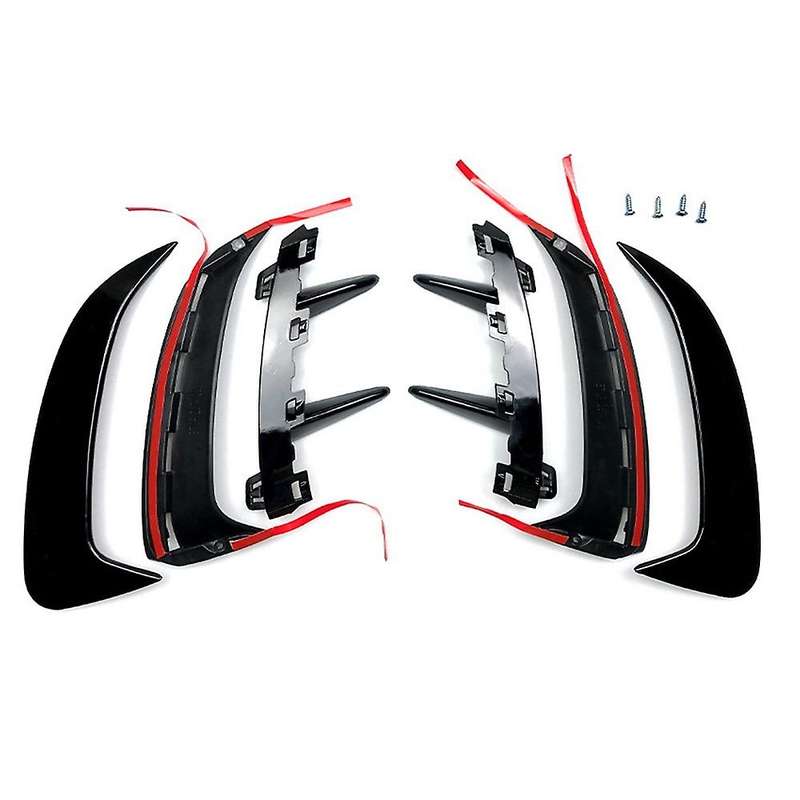 Carbon Fiber Rear Bumper Splitter Spoiler Rear Canard Trim for a Class W177 A180 A200 A250 A45 2019+