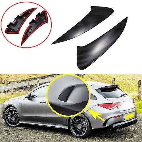 Carbon Fiber Rear Bumper Spoiler Side Canard for C118 CLA180 CLA200 CLA250 CLA35 CLA45