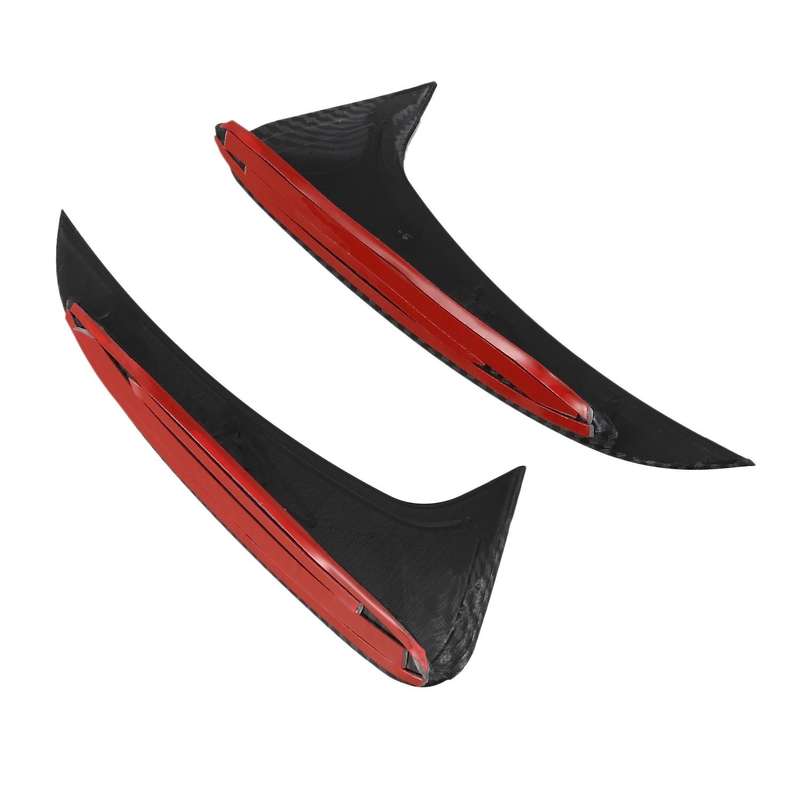 Carbon Fiber Rear Bumper Spoiler Side Canard for - C-Class Estate S205 C180 C200