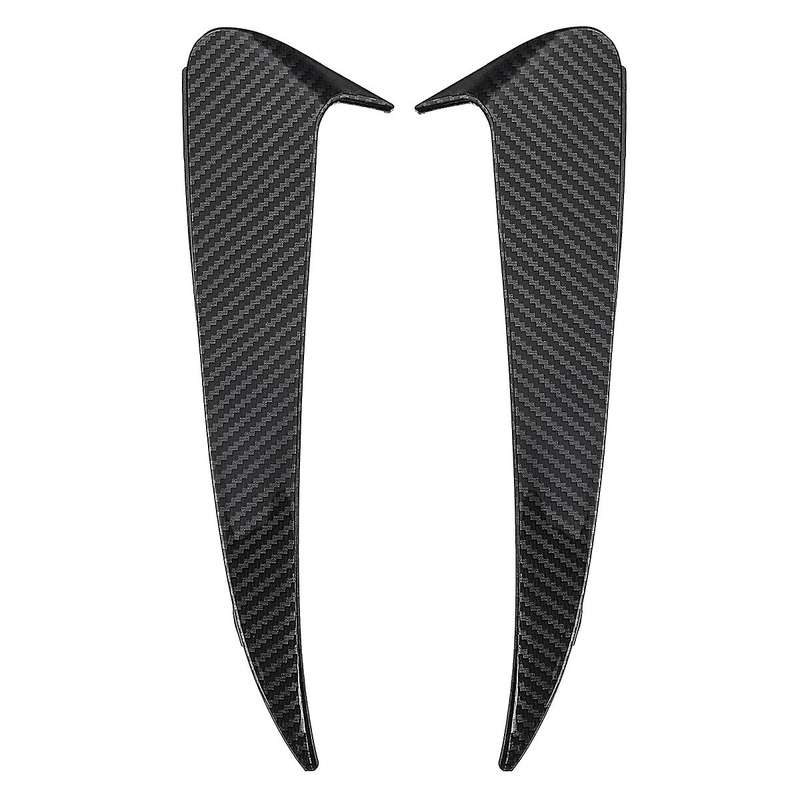 Carbon Fiber Rear Bumper Spoiler Air Vent Cover Side Canard for C Class W205 C43 C63 AMG 2014-2019