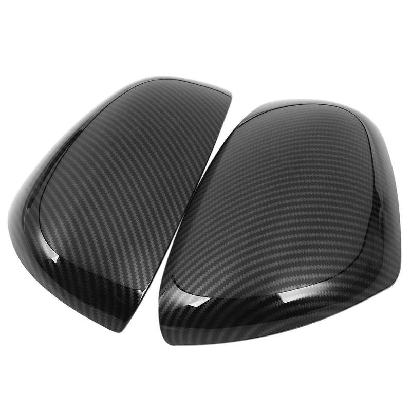 Carbon Fiber Rear View Mirror Cover Side Mirror Decoration Cover for Smart 453 Fortwo