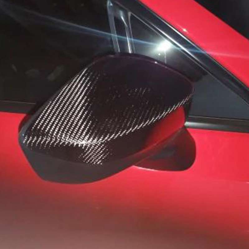 Carbon Fiber Rear View Mirror Cover Full Add on Style for GT 86 GT86