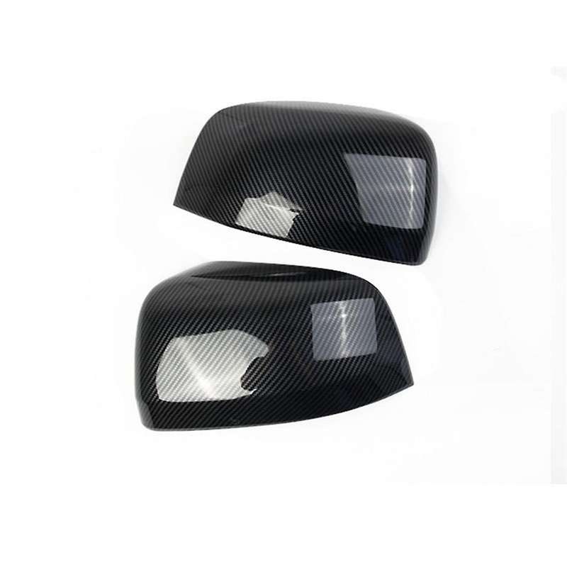 Carbon Fiber Rear View Mirror Cover Wing Side Mirror Caps for Durango 2014-2021 Car Decoration Frame