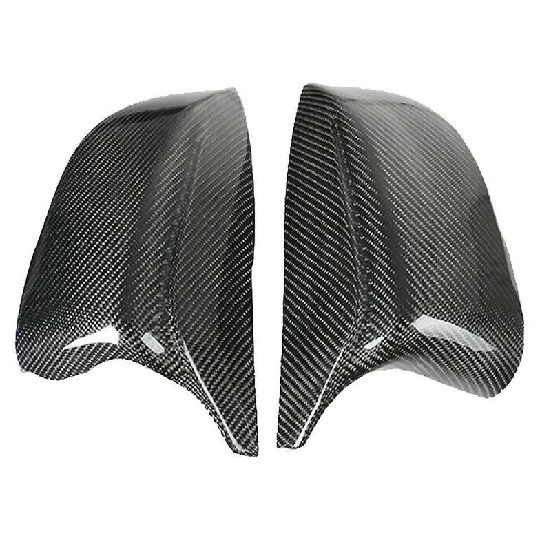Carbon Fiber Rear View Mirror Housing Ox Horn Cover-Side Mirror Cover for Q50 Q70 Q60 Qx30 2014+