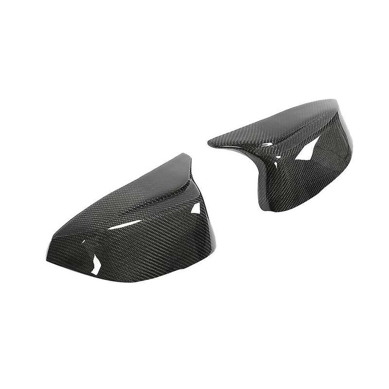 Carbon Fiber Rear View Mirror Housing Ox Horn Cover-Side Mirror Cover for Q50 Q70 Q60 Qx30 2014+