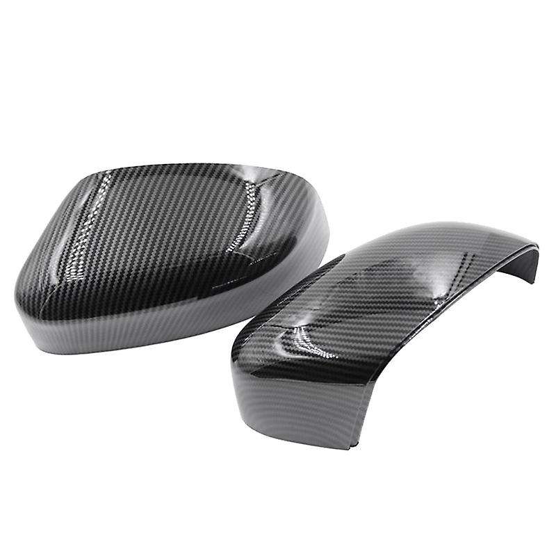 Carbon Fiber Rearview Mirror Cover Cap Side Door Mirror Cover Replace for Focus 2008-2018 / Mondeo 2