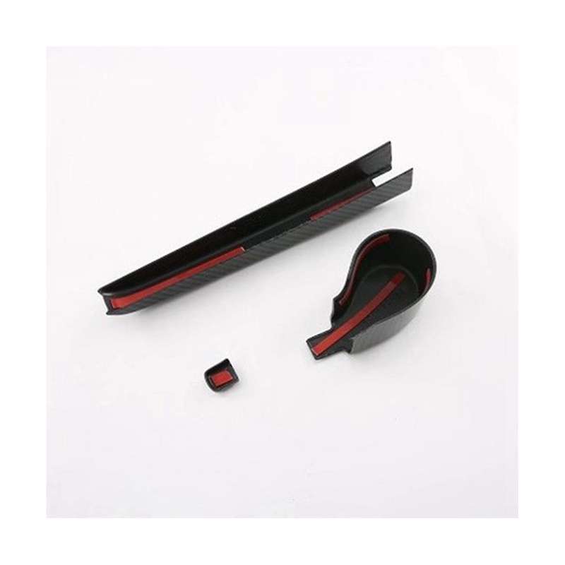 Carbon Fiber Rear Wiper Arm Cover Trims for Atto 3 Yuan Plus 2022