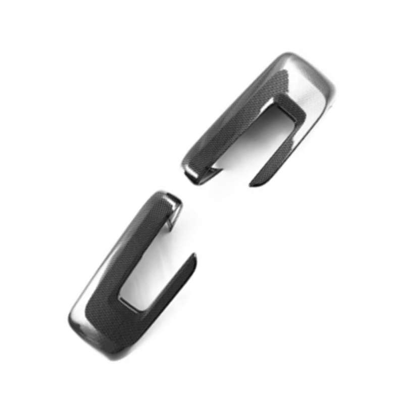 Carbon Fiber Rearview Mirror Decorative Cover Reversing Mirror Protective Cover for 2021 2022 2023