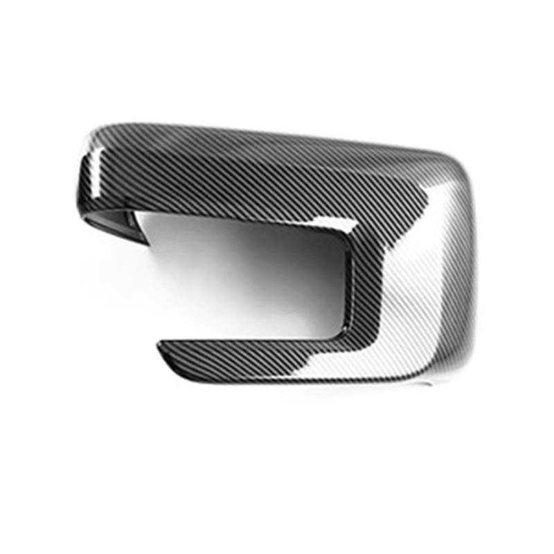 Carbon Fiber Rearview Mirror Decorative Cover Reversing Mirror Protective Cover for 2021 2022 2023