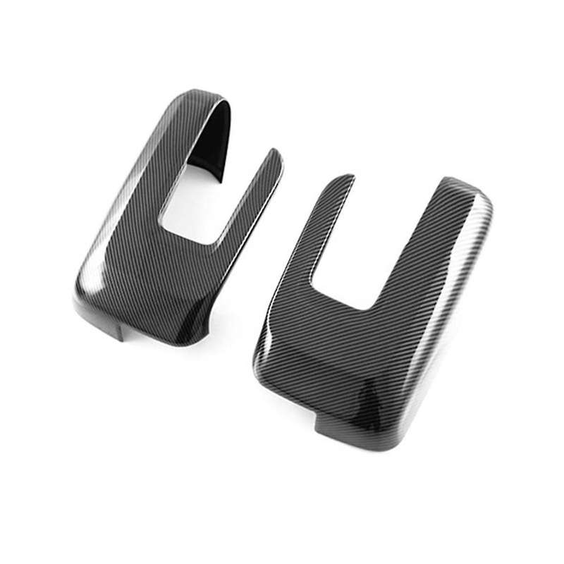 Carbon Fiber Rearview Mirror Decorative Cover Reversing Mirror Protective Cover for 2021 2022 2023