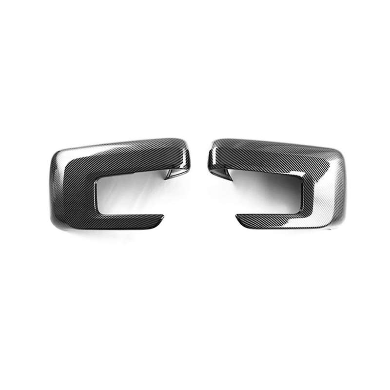 Carbon Fiber Rearview Mirror Decorative Cover Reversing Mirror Protective Cover for 2021 2022 2023
