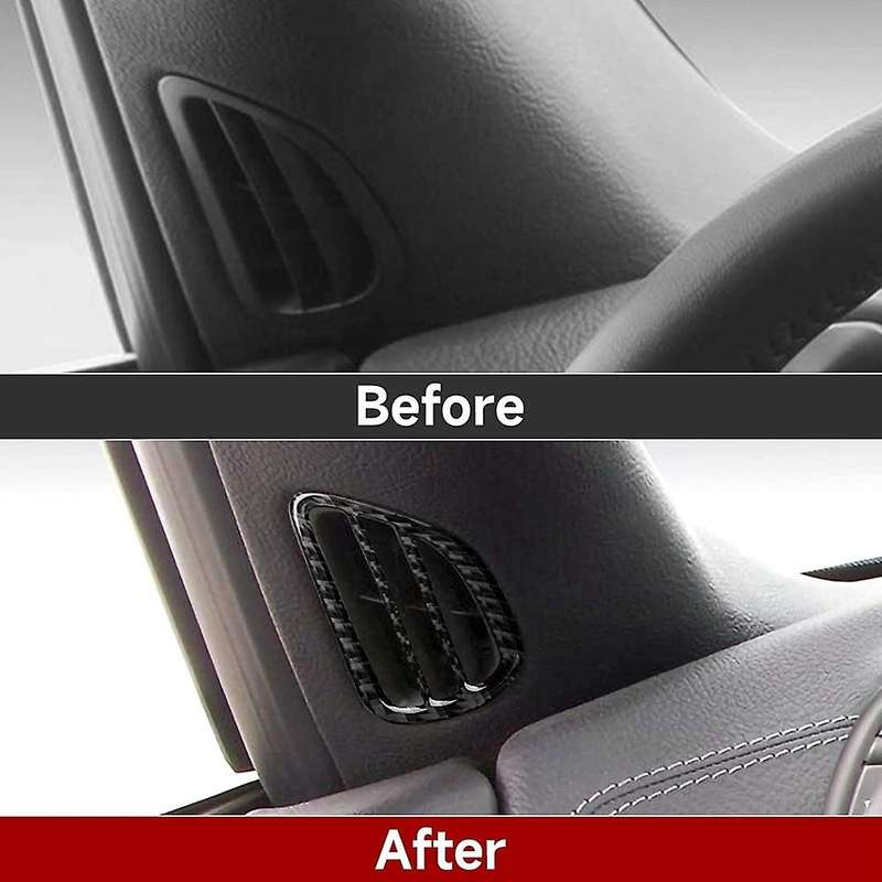 Carbon Fiber Side Air Outlet Trim for Chevrolet Corvette C6 2005-2007