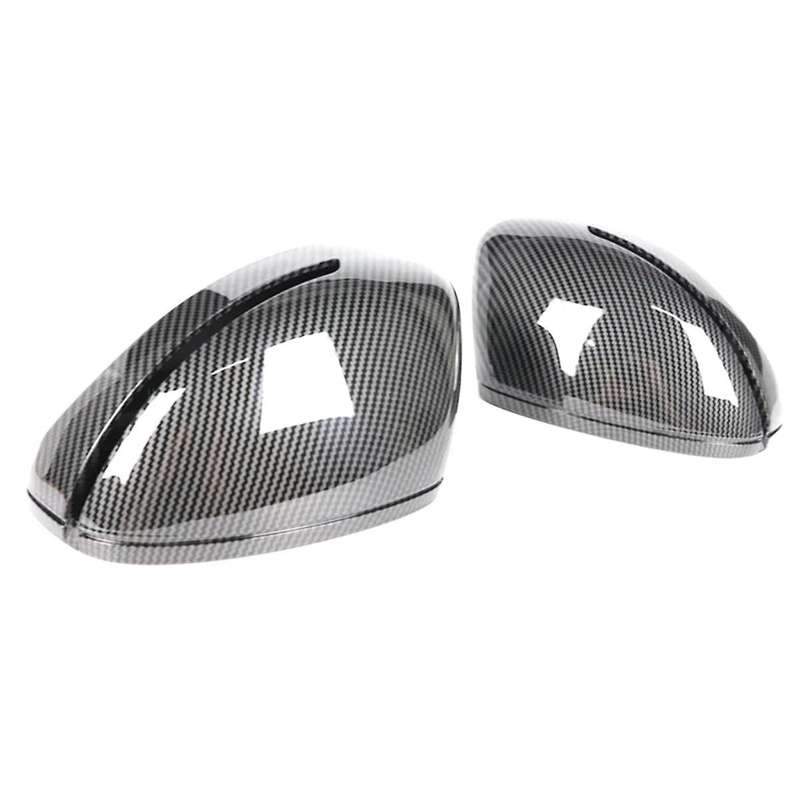Carbon Fiber Side Wing Door Mirror Cover Rearview Mirror Cover Cap Trim for TT TTS TT 8J MK2 R8 42