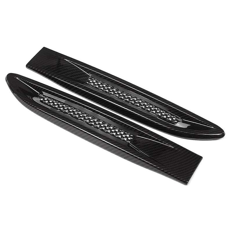Carbon Fiber Side Air Vent Outlet Cover Trim Decoration for XF XE F-Pace X761 Accessories Set of 2Pc