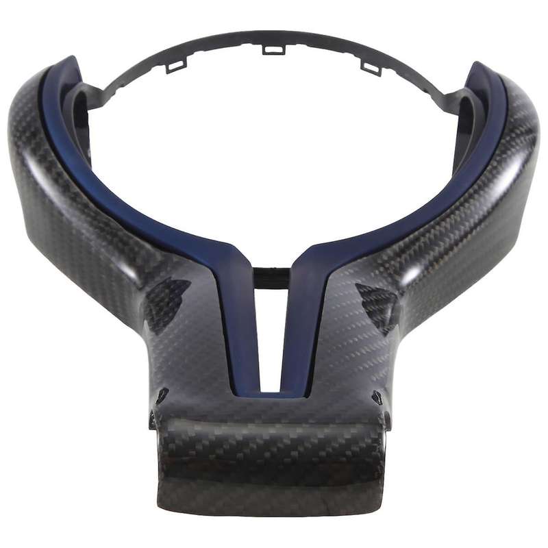 Carbon Fiber Steering Wheel Cover for F30 F10 F18 F20 F25 F34 F48 M3 M6 550D 328M 1 2 3 4 5 6 7 Seri