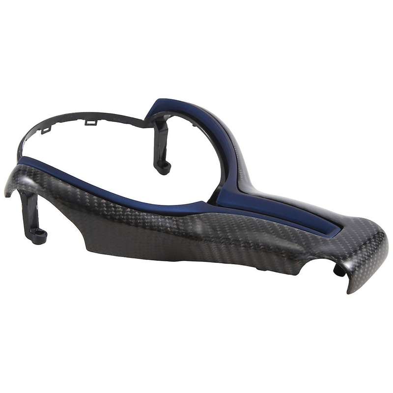 Carbon Fiber Steering Wheel Cover for F30 F10 F18 F20 F25 F34 F48 M3 M6 550D 328M 1 2 3 4 5 6 7 Seri