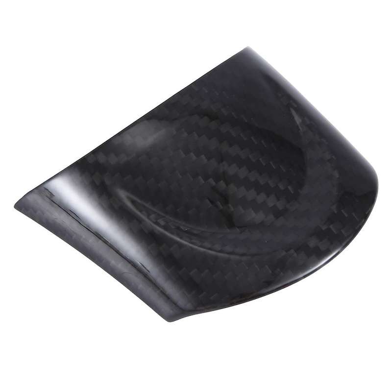 Carbon Fiber Steering Wheel Cover Trim Steering Wheel Instrument Panel Cover Moulding for R55 R56 R5