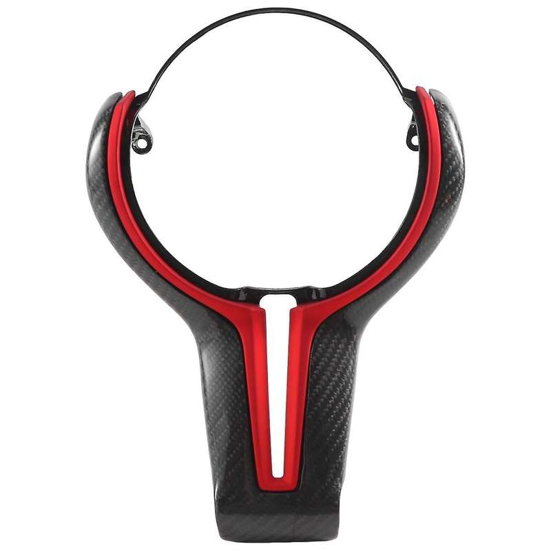 Carbon Fiber Steering Wheel Cover for F30 F10 F18 F20 F25 F34 F48 M3 M6 550D 328M 1 2 3 4 5 6 7 Seri