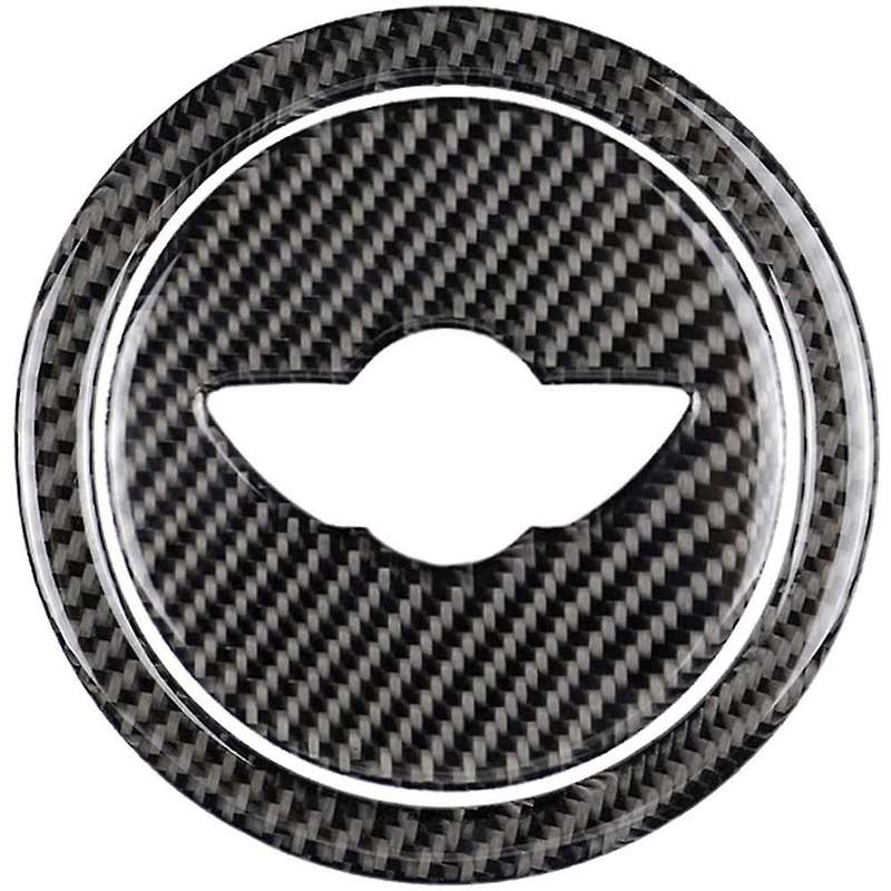 Carbon Fiber Steering Wheel Cover Sticker for R55 R56 R Series Accessories