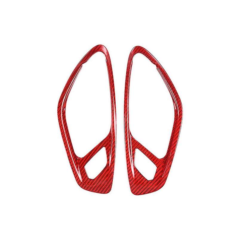 Carbon Fiber Sticker Car Door Inner Handle Frame Interior Trim Accessories for 2016-2023 B