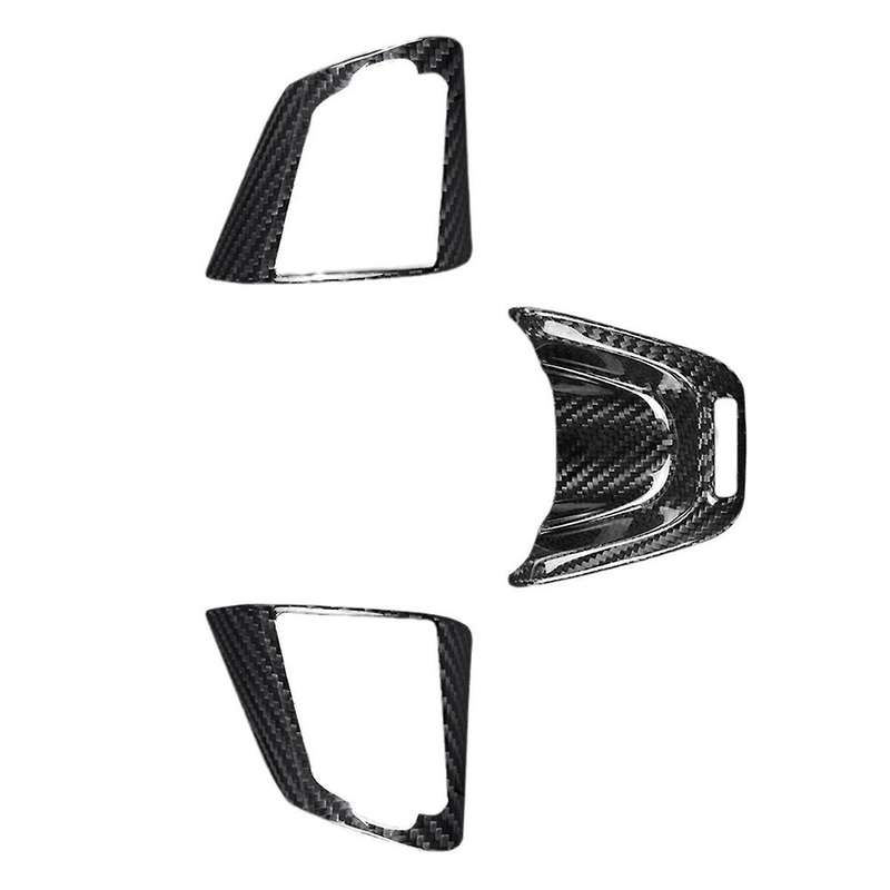 Carbon Fiber Steering Wheel Panel Sticker for 2018-2022 Steering Wheel Control Button Sticker