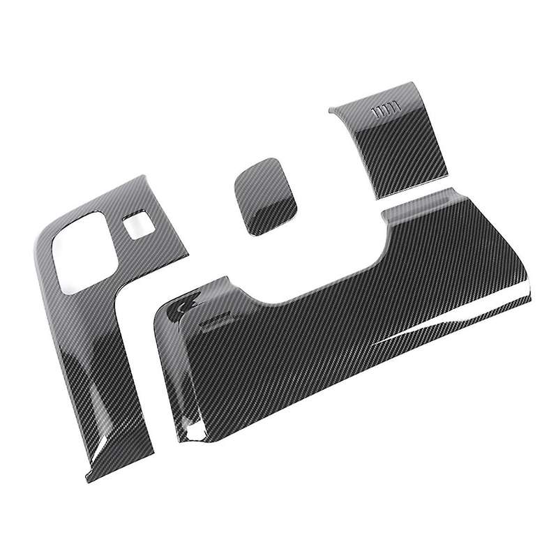 Carbon Fiber Steering Wheel Under Decoration Cover Trim Stickers for 2015-2021 Interior Accessories