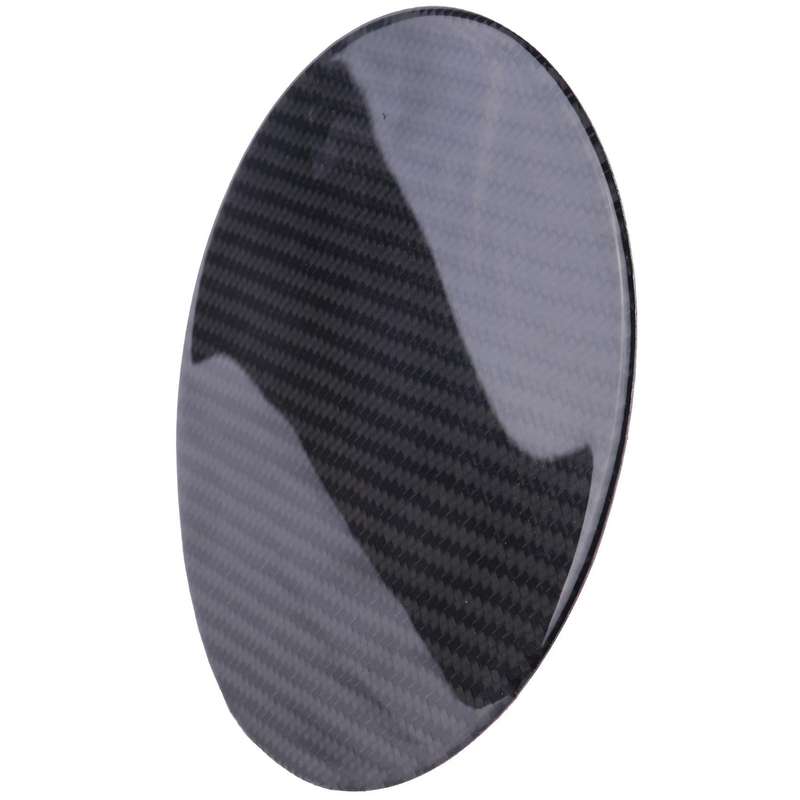 Carbon Fiber Stickers Automobile Fuel Tank Cap Decoration Panel Exteriors Car Accessories for 2010-2