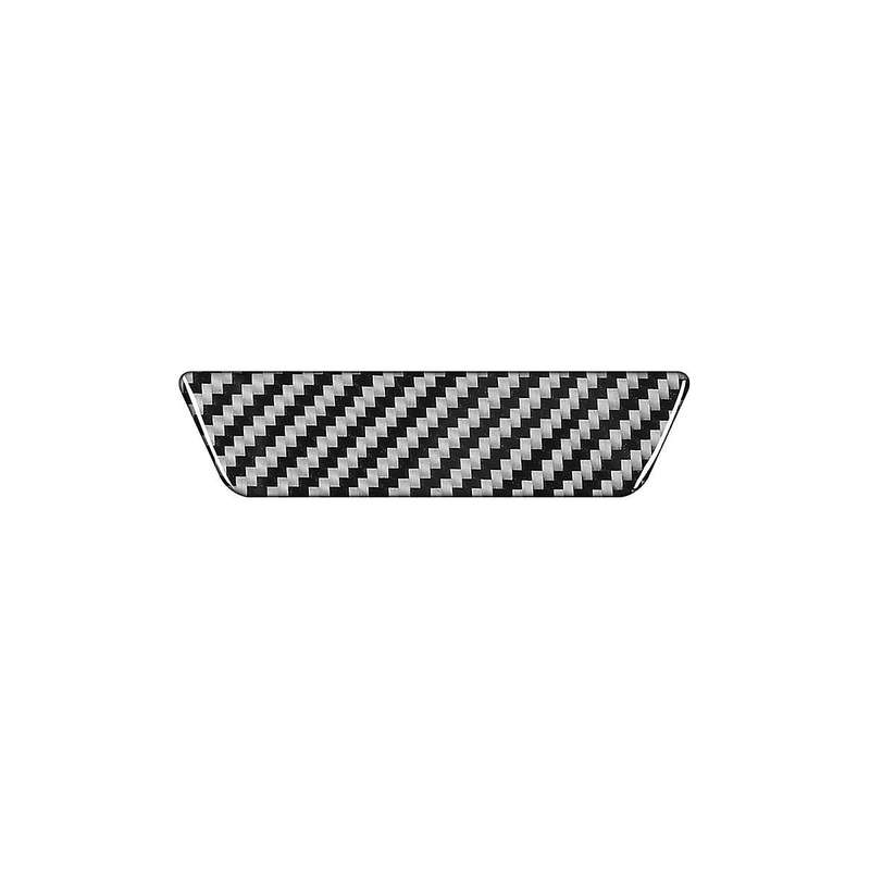 Carbon Fiber Stickers for A6 C8 2019-2023 Car Armrest Box Button Decorative Panel Interior Accessor